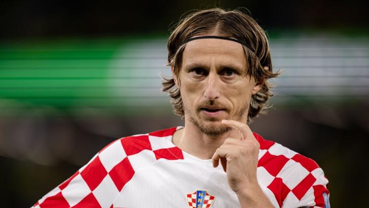 Croatia midfielder Luka Modric