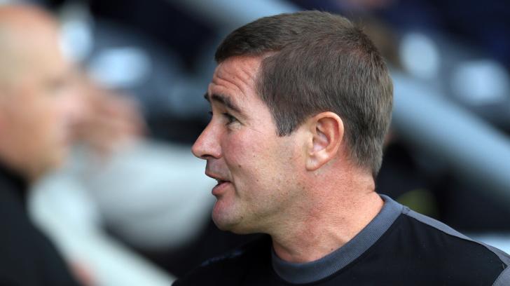 Nigel Clough the Mansfield Town manager