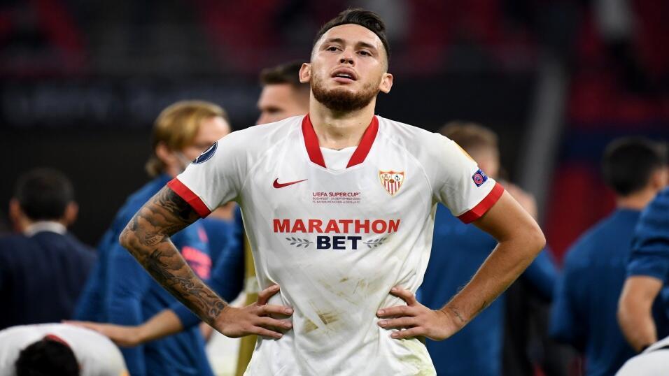 Lucas Ocampos of Sevilla