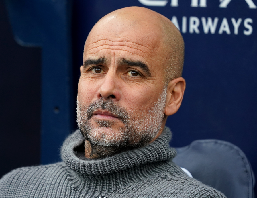 Manchester City's Pep Guardiola