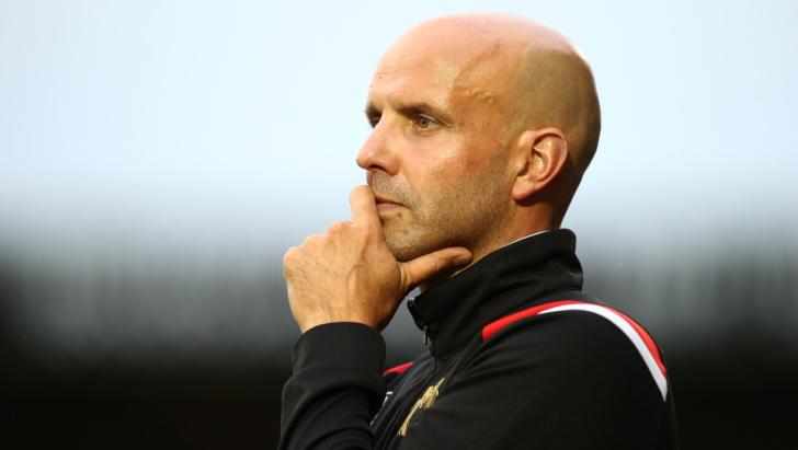 Paul Tisdale, the Stevenage manager