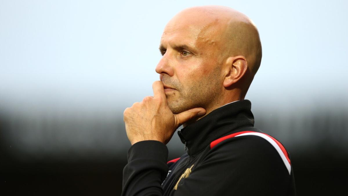 Paul Tisdale, the Stevenage manager