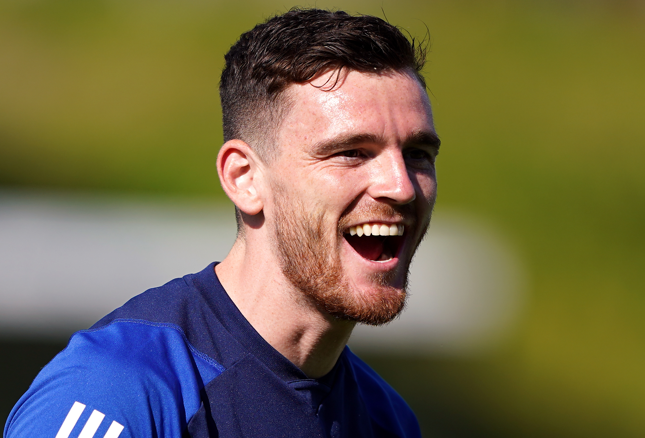 Andy Robertson created five chances for Liverpool on his return
