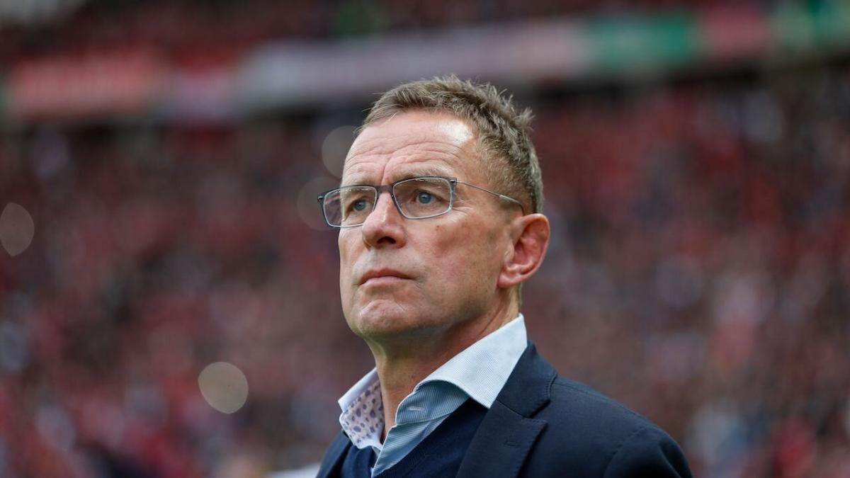 Manchester United manger Ralf Rangnick