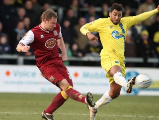 Rene Howe is one of Torquay's attacking threats