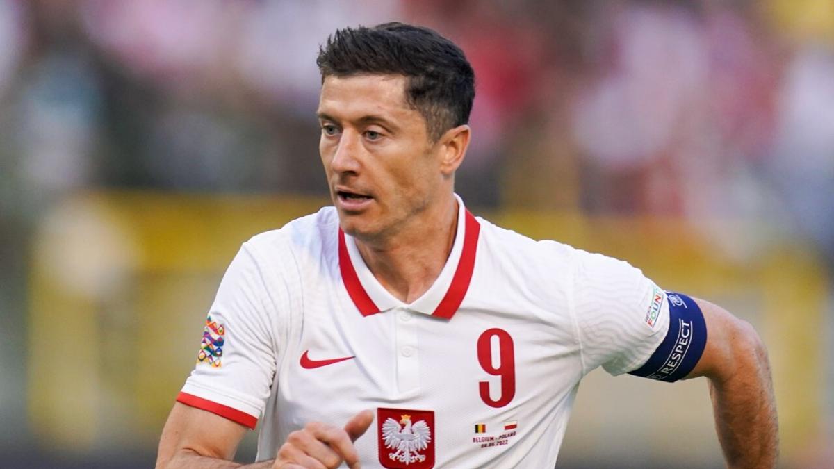 Robert Lewandowski in action for Poland - back him to score against Malta