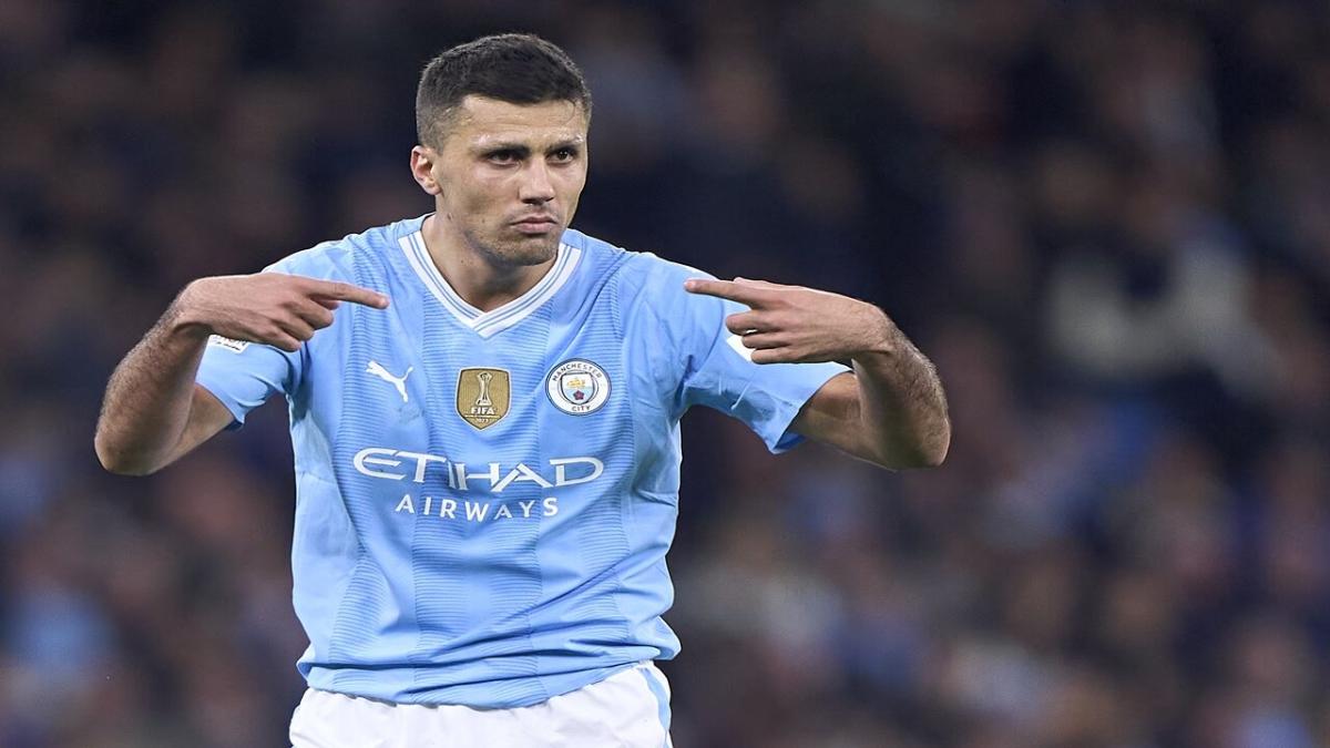 Manchester City midfielder Rodri