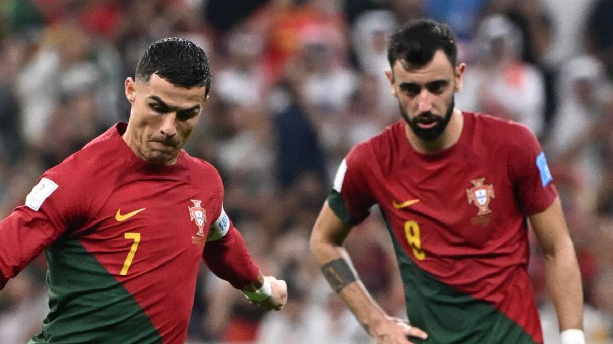 Cristiano Ronaldo and Bruno Fernandes