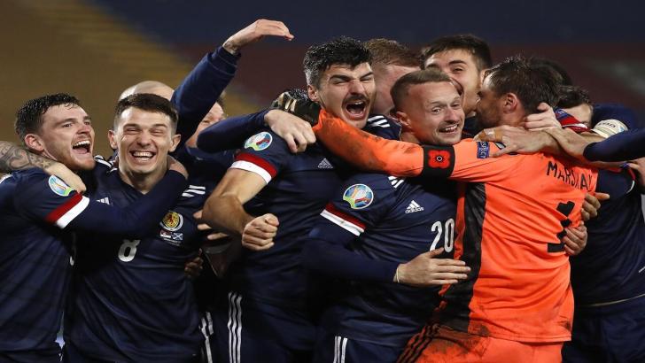 Scotland celebrate