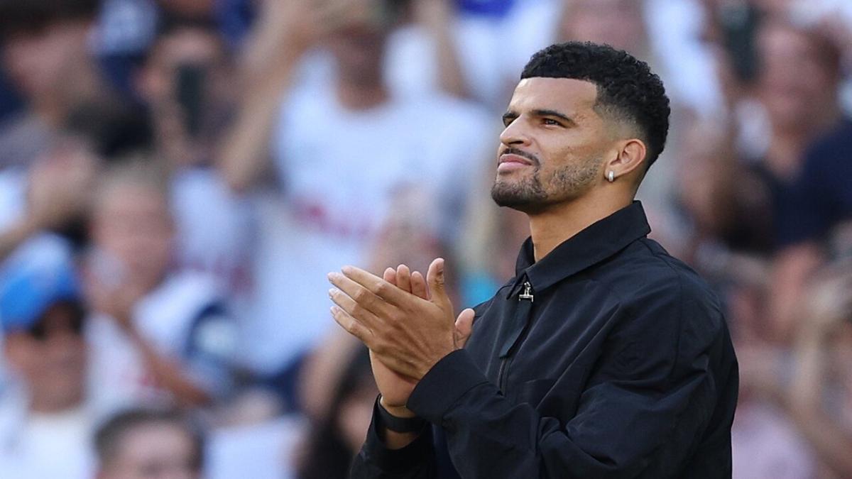 Tottenham striker Dominic Solanke