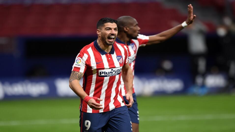 Atlético Madrid's Luis Suarez