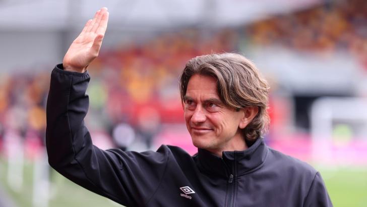 Brentford boss Thomas Frank