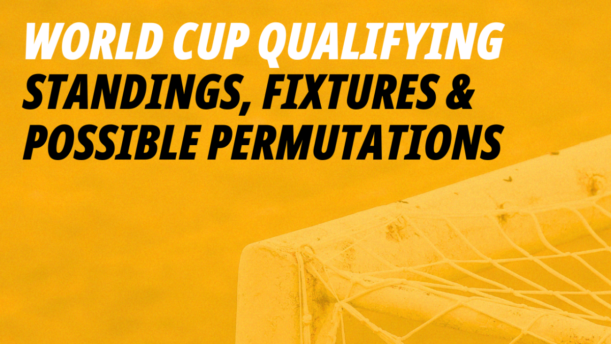 World Cup Qualifying Fixtures and Permutations
