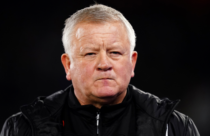 Sheffield United boss Chris Wilder