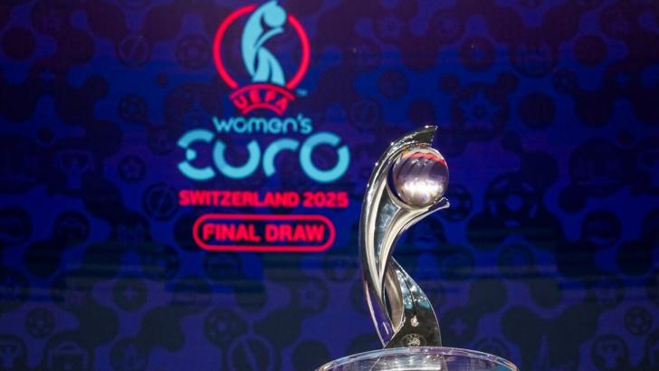 Women's Euro 2025 trophy