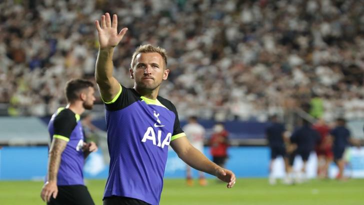Tottenham striker Harry Kane