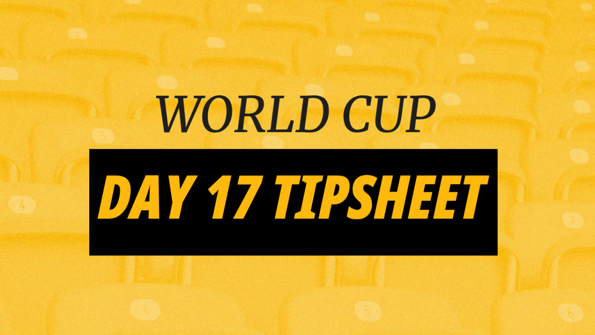 Jimmy The Punt's 2026 World Cup day 17 predictions