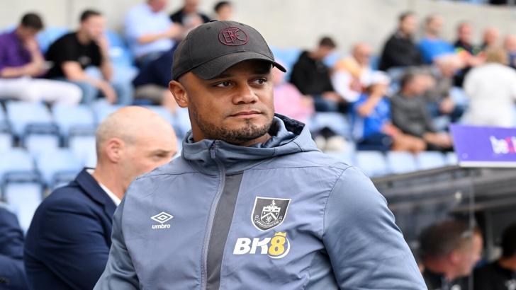 Burnley manager - Vincent Kompany