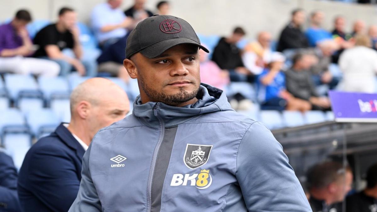 Burnley manager - Vincent Kompany