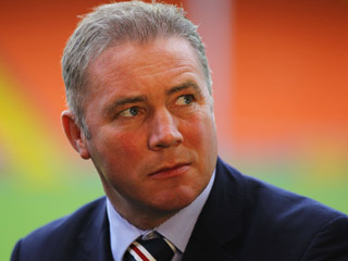 Ally McCoist's men are four points clear of Celtic at the halfway point
