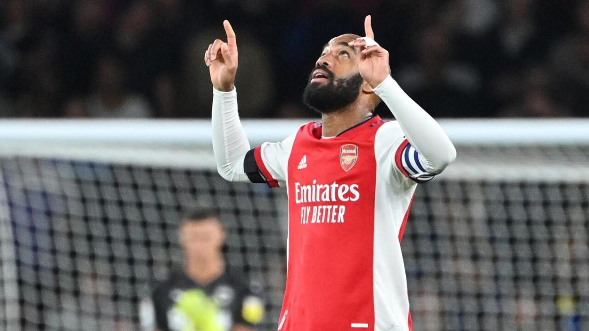Arsenal forward Alexander Lacazette