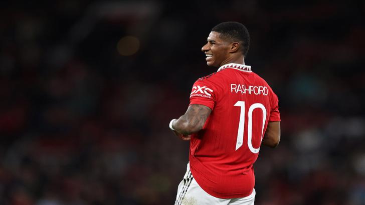 Manchester United forward Marcus Rashford