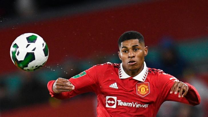Manchester United striker Marcus Rashford
