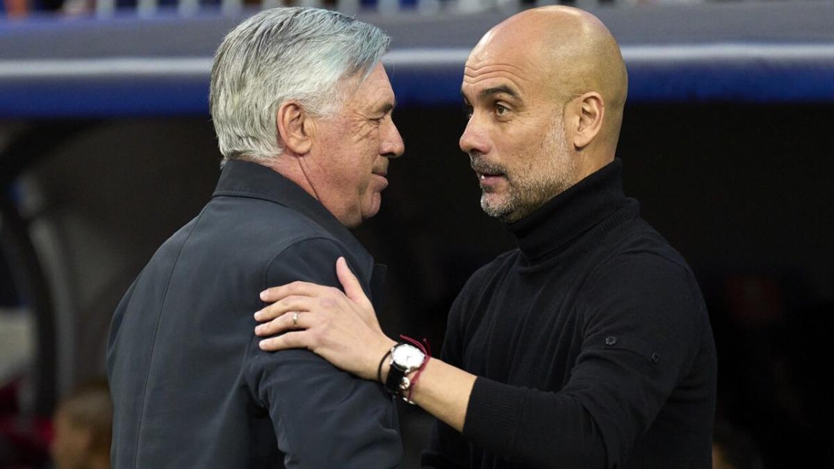 Carlo Ancelotti and Pep Guardiola