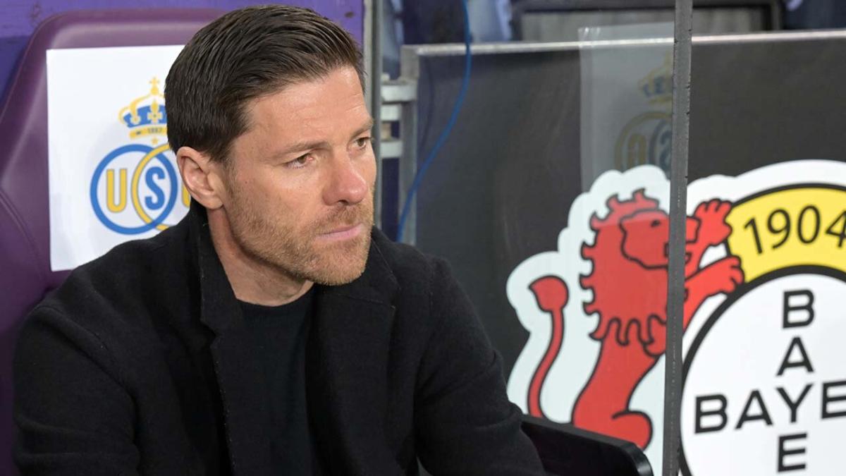 Bayer Leverkusen coach Xabi Alonso