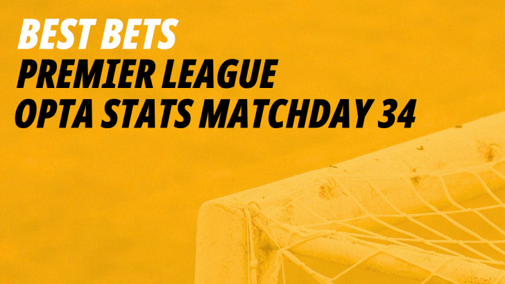 Image for Premier League Opta stats and predictions matchday 34
