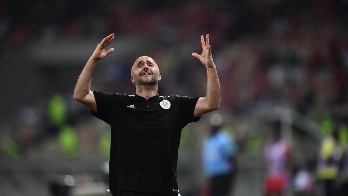 Algeria manager Djamel Belmadi