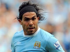 Carlos Tevez looks like Lou Ferrigno and you don't want to make him angry either.