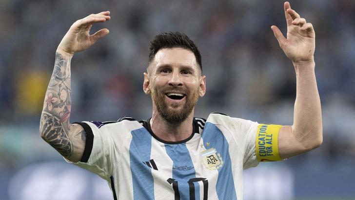 Argentina captain Lionel Messi