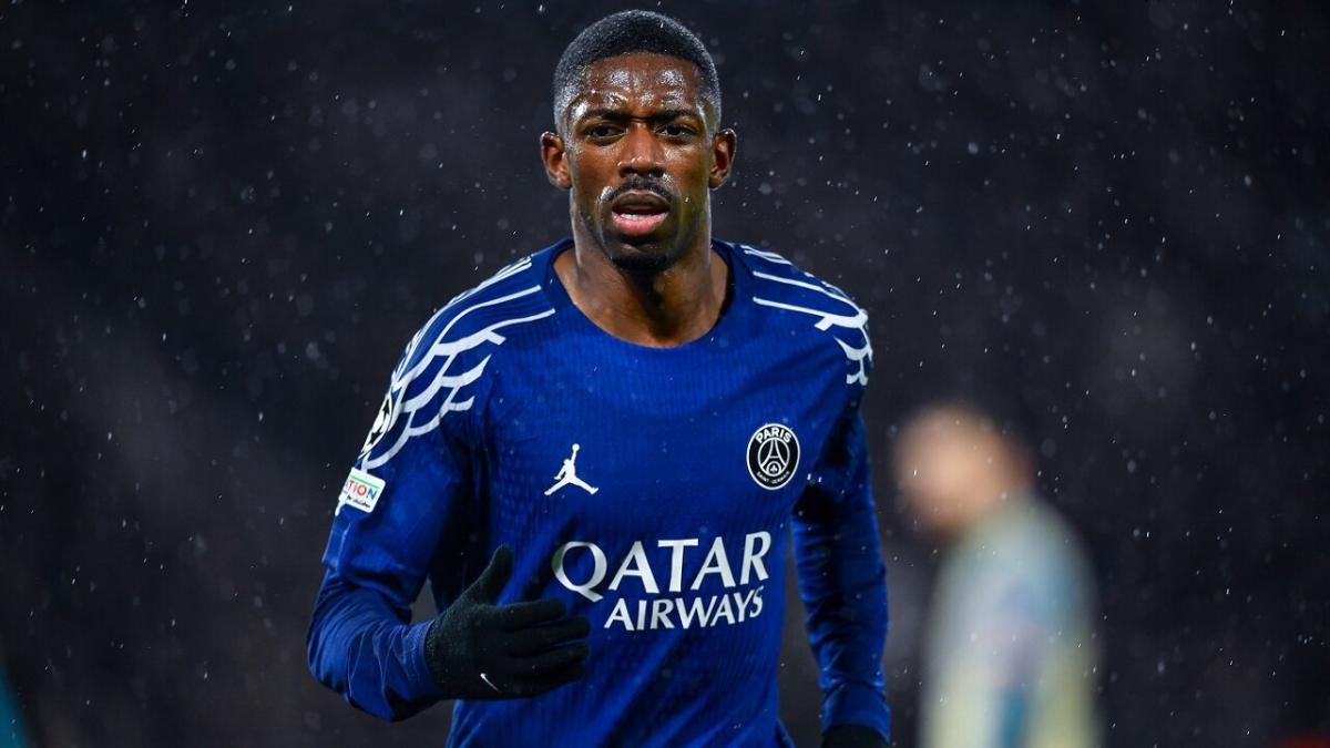 PSG forward Ousmane Dembele