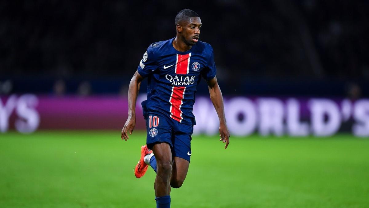 France and PSG winger Ousmane Dembele