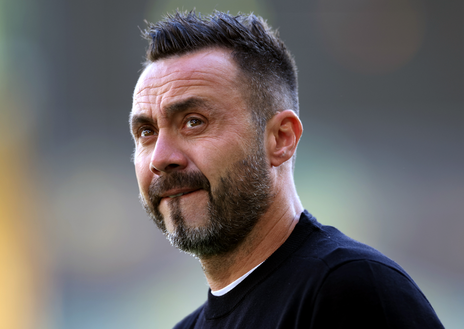 Brighton boss Roberto De Zerbi
