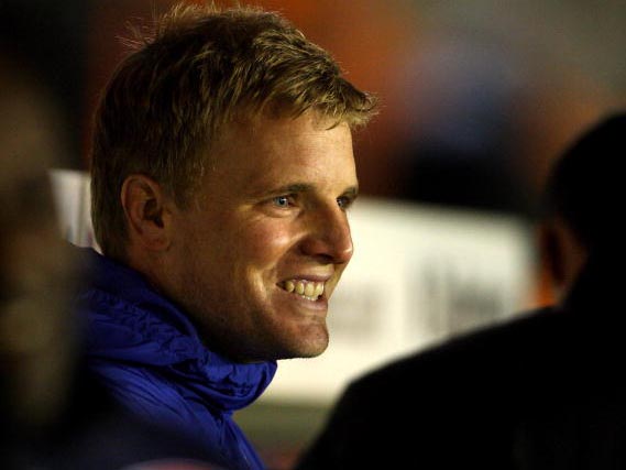 Eddie Howe preaches an attacking brand of football 