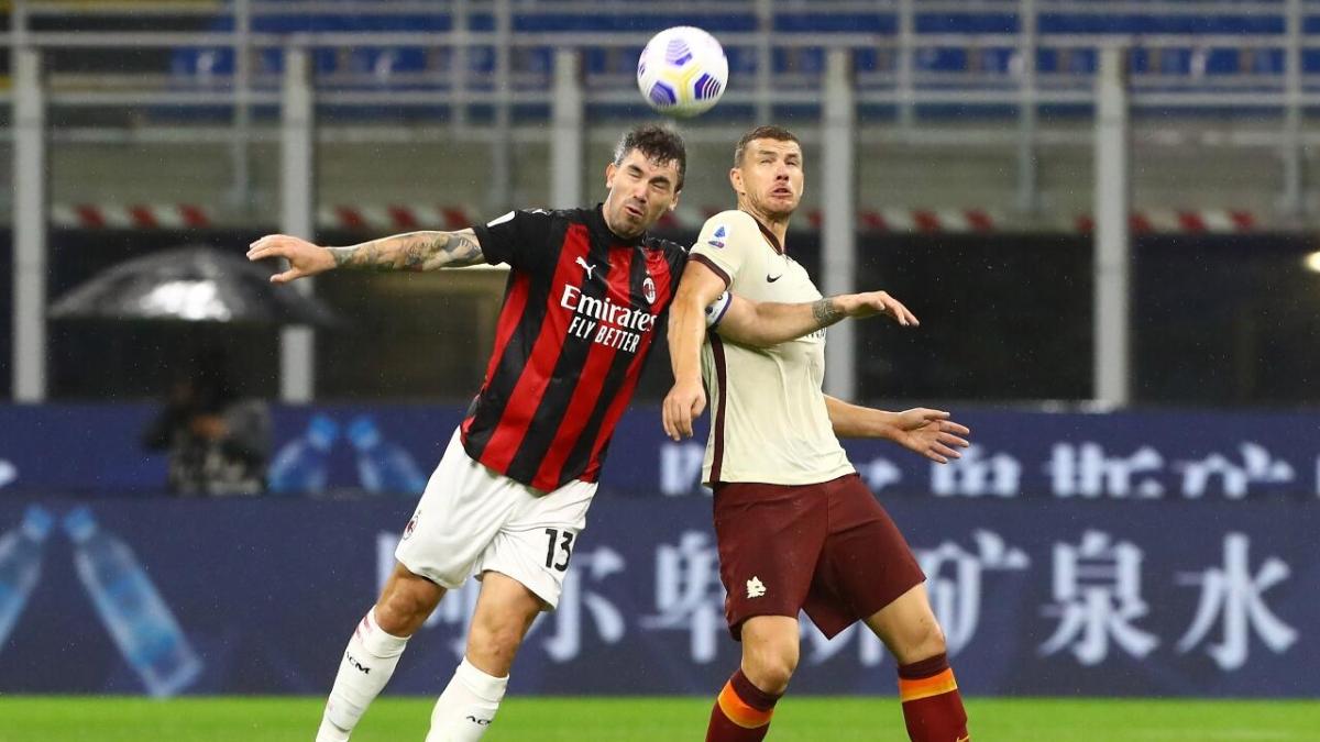 Edin Džeko Roma Milan