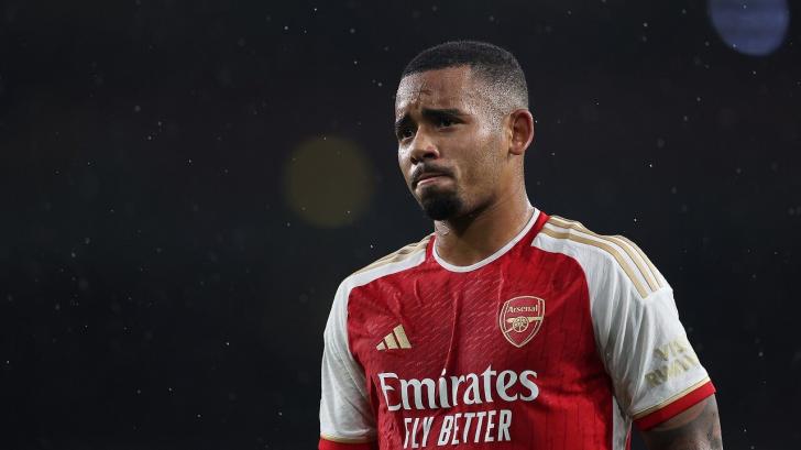 Gabriel Jesus playing for Arsenal