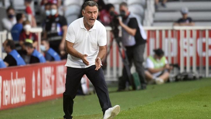 Nice coach Christophe Galtier