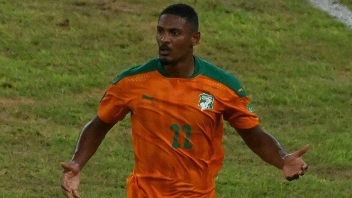 Ajax and Ivory Coast striker Sebastien Haller
