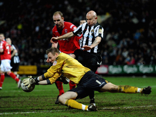 Veteran striker Lee Hughes will be one of the dangermen Sutton's defenders will have to keep an eye on 