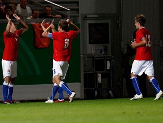 The Czech Republic are more likely than England to be celebrating on Sunday night