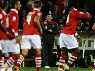 Turning the corner. Forest are on the up under Steve Cotterill