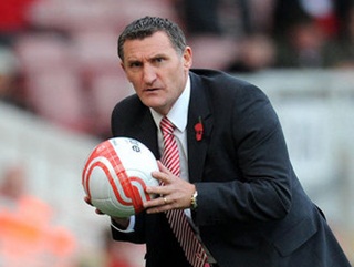 Middlesbrough boss Tony Mowbray