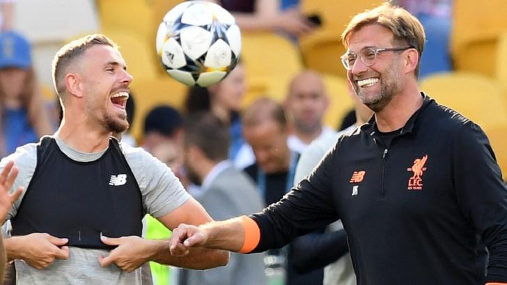Jurgen Klopp and Jordan Henderson