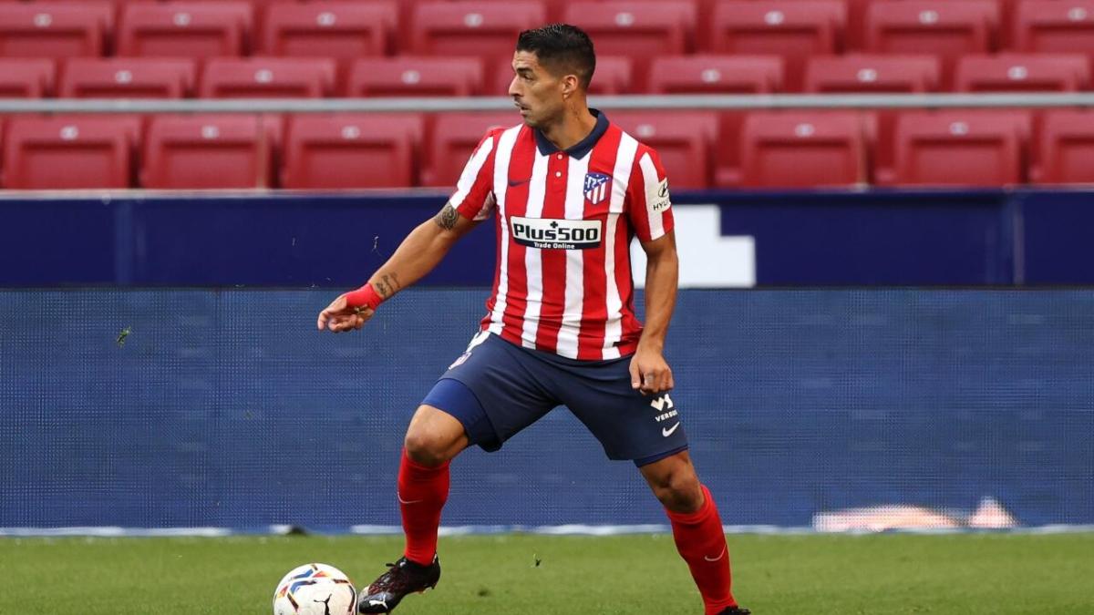 Atletico Madrid striker Luis Suarez