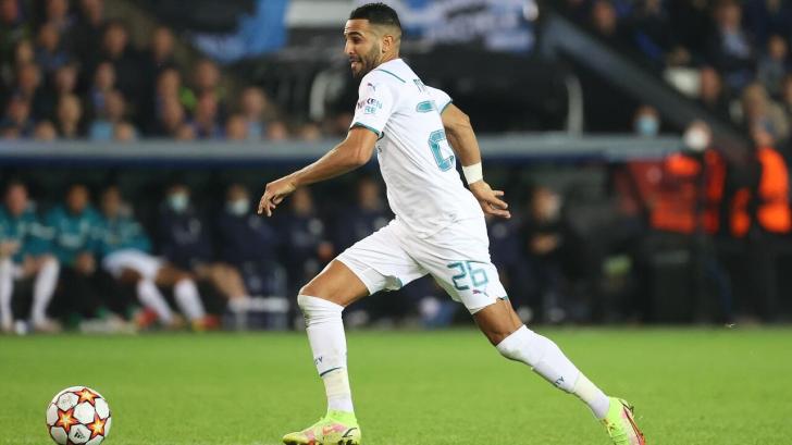 Man City and Algeria winger Riyad Mahrez