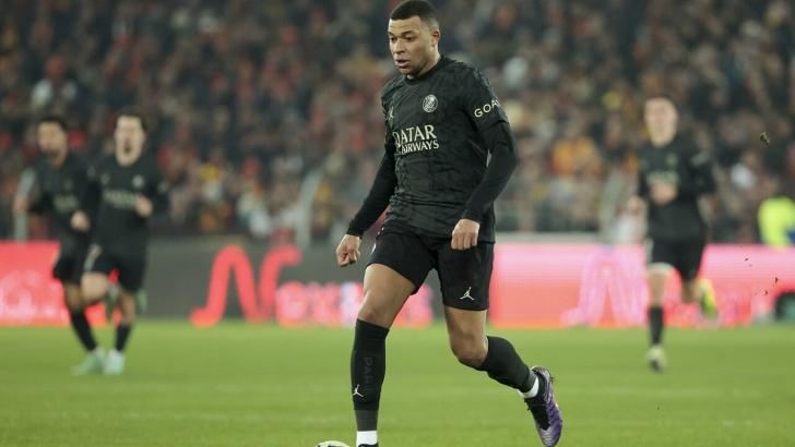 PSG striker Kylian Mbappe