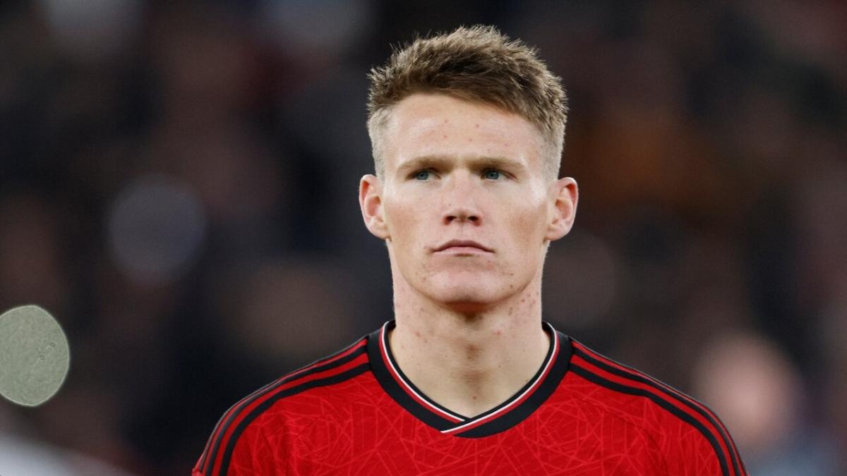 Scott McTominay in action for Manchester United